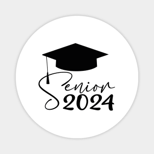 Senior 2024 funny Graduation Of High Middle School Magnet